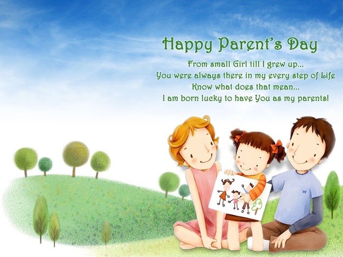 Happy Parents Day Greeting Cards